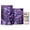 Purple Butterfly Pattern, variant on Set of 2 Flameless Candles Lights with Remote Control Flickering LED Candles Electric Candles for Home Decor Parties Marine Life Pattern
