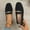 Black, variant on Viluyesy Womens Flat Loafers, Soft Sole Square Toe Mesh Breathable 2025 Fashion Comfort Shoes Black US8.5