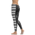 thumbnail image 2 of Music Leggings Size: M for Women | FIERCEPULSE, 2 of 8