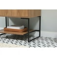 thumbnail image 5 of 30 inch single bathroom vanity in walnut brown, 5 of 8