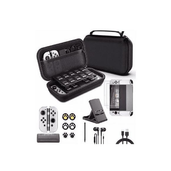Set De Accesorios Para Nintendo Switch, Negro