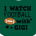 thumbnail image 4 of Inktastic I Watch Football with My Gigi Boys Baby Bib, 4 of 4