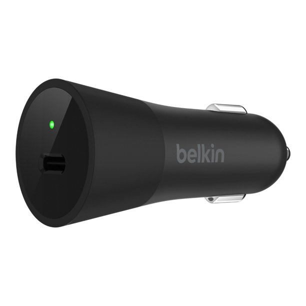 Belkin Usb C Car Charger For Ipad Pro Or Macbook Black