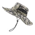 thumbnail image 2 of Sombrero de sol para hombre, sombrero de cubo de camuflaje con protección de , pesca al aire libre plegable Camuflaje estrella gris Yuyangstore Sombrero de sol para hombre, 2 of 8