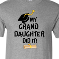 thumbnail image 4 of Inktastic My Granddaughter Did It- Graduation T-Shirt, 4 of 5