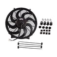 thumbnail image 4 of VENTILADOR de ENFRIAMIENTO DEL MOTOR DEL RADIADOR UNIVERSAL de 14" PULL/PUSH + KIT de MONTAJE NEGRO, 4 of 9