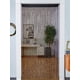 thumbnail image 2 of Nvzi Paquete de 2 cortinas de 39 x 79 pulgadas para puertas, divisores de ambientes,cortinas colgantes con cuentas para puertas de armarios de dormitorios, color negro, 2 of 4