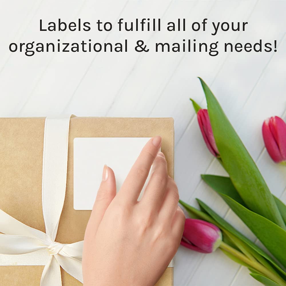 Premium Label Supply White Sticker FBA Labels – 4" x 3.33" – Laser/Inkjet Compatible – (6 Labels/Sheet), 500 Sheets - 3,000 Total Adhesive Labels