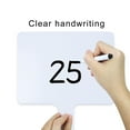 thumbnail image 4 of Handheld Whiteboard, Practical Dry Erase Answer Paddles Plastic  for Classroom, 4 of 7