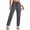 Dark Gray, variant on Women's Hiking Pants-29" Lightweight Quick Dry Sweatpants Casual Safari Work Travel Outdoor Clothes Black（Size XS-XXXL）