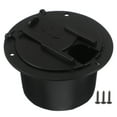 thumbnail image 2 of KAKOWELY 1 Set Rv Cable Hatch Electrical Cables Organizer For Campers Trailers And Rvs Easy Installing Space-Saving Design For Power Cord Protection And Management,4.53X"X4.53"X2.76", 2 of 5