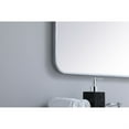thumbnail image 5 of Soft corner metal rectangular mirror 36x36 inch in Silver, 5 of 5