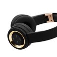 thumbnail image 2 of Audífonos TR905 de señal fuerte, compatibles con Bluetooth, auriculares de música (oro negro), 2 of 7