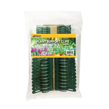 UPC: 0801758183102 | allFENZ Plant Support Clips (50-Pack)