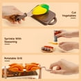 thumbnail image 3 of Barbecue BBQ Grill Set, Kitchen Playset with Smoke Sound Light Simulation Camping Cooking Interactive Pretend Play Food, 3 of 7