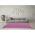 thumbnail image 3 of Ahgly Company Indoor Rectangle Abstract Pink Contemporary Area Rugs, 5' x 7', 3 of 4