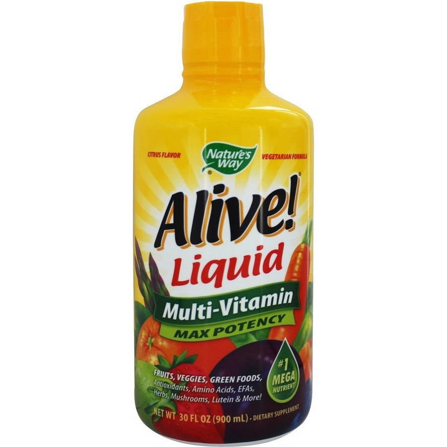 Natures Way Vitamin Liquid Alive, 30 OZ