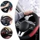 thumbnail image 5 of Funda para volante de coche de piel sintética BRI color burdeos 37-38 cm transpirable y antideslizante, 5 of 5
