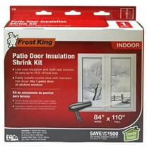 Frost King V76H 84" x 110" Indoor Insulation Kit For Patio Door Or Large Window - Quantity of 3