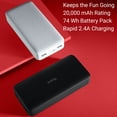 thumbnail image 3 of Banco de energía Xiaomi Redmi 20000mAh 74Wh 18W Dual USB, 3 of 8