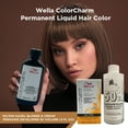 thumbnail image 6 of Wella ColorCharm Permanent Liquid Hair Color Toner - 1.4 oz ( 6G/555 Hazel Blonde ) and Cream Peroxide Developer 50 Volume - 4 fl. oz, 6 of 6