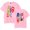 Pink, variant on Remi Wolf Big Idea T-shirt casual round neck pure cotton short sleeved T-shirt unisex fashion top