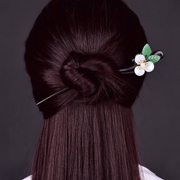 BESTOYARD Chinese Hairpin Flower Shaped Hair Decoration for Women Daily Look 1Pack