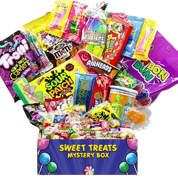 Snack Hut Sweet Treat Candy Box, Perfect Candy Gift Basket, Universal Candy Gift Box, Candy Basket, Candy Boxes for Gift Giving, Great Candy Baskets for Adults, Kids Gift Basket, Candy Snack Box