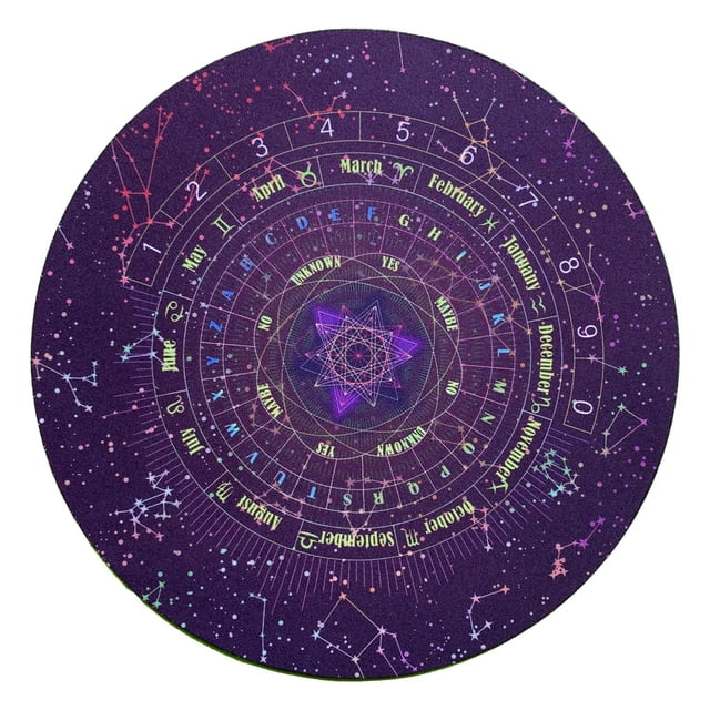 Mantel De Las Constelaciones Sunnimix De Cartas De Altar Suave Grueso