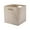 Oatmeal, variant on Parker Baby Felt Storage Cube Bin, 13", White