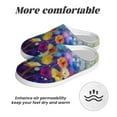 thumbnail image 6 of Goofa Spring Flower Seasonal Print Womens Mens Cotton Lightweight House Slippers , Washable Home Slippers,Indoor Comfy Bedroom Cozy Slippers-35/36, 6 of 7