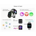 thumbnail image 2 of Compatible for Samsung Galaxy A21 Smart Watch with Voice Command for Men, Bluetooth Call, Heart Rate Monitor, Waterproof, Fitness Tracker, 7-Day Battery - Black, 2 of 5