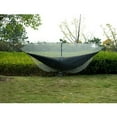 thumbnail image 3 of Compact Easy Setup Camping Hammock Bug Hiking Beach Picnic gray, 3 of 9