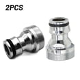 thumbnail image 4 of 2pcs Faucet Adapter Garden Hose Brass Plug-in Coupling M22 IG M24 AG Connection, 4 of 11