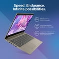 thumbnail image 3 of LENOVO 82KU01RKUS IdeaPad 3 15ALC6 15.6" FHD Ryzen 5 5500U 2.1GHz AMD Radeon Graphics 8GB RAM 256GB SSD Win 11 Home Sand, 3 of 17