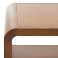 thumbnail image 6 of SAFAVIEH Omara Modern 3 Tier Wood Console Table, Walnut, 6 of 9