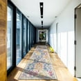 thumbnail image 4 of Boho Runner Rug, Non Slip Washable Shaggy Soft Carpet Area Rug for Hallways Entryway Bedroom, 4 of 14