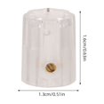 thumbnail image 2 of NUOLUX 10Ud Perillas Para Amplificador Y Guitarra Control Universal Vintage Transparente, 2 of 8