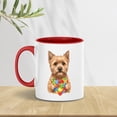 thumbnail image 3 of Autism Awareness Cairn Terrier Accept Understand Love 11oz Accent Two-tone Mug Cairns Dog Lover Coffee Tea Cup - 12003, 3 of 5