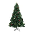 thumbnail image 4 of Ourlova 7Ft Prelit Artificial Christmas Tree Xmas Tree with Lights Balls and Sturdy Metal Base, 4 of 6