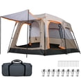 thumbnail image 1 of Tienda de casa campaña Familiar Centurfit Grande 317 X 200 X 180 CM 6 Personas beige, 1 of 7