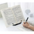 thumbnail image 5 of Metal Book Stand for Desk Adjustable Reading Rest Book Holder Portable Cookbook Documents Sturdy Typing Stand for Recipes (Ivory White), 5 of 7