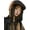 B Black, variant on Winter Balaclava Hood Ski Caps Outdoor Thickened Cold and Warm Beanie Hats Cycling Windproof Lei Feng Hat
