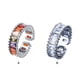 thumbnail image 5 of Guardurnaity Anillo de bodas de moda Anillos ajustables de cobre Regalos Anillo llamativo para niñas Anillo de apertura de moda Ropa, zapatos y accesorios Miscelánea, 5 of 6