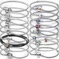 thumbnail image 2 of Pulsera de plata de ley 2023 100% para mujer, joyería de Color, regalos de amistad, 925, 2 of 4