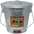 thumbnail image 1 of Audubon & Woodlink  Rustic Farmhouse Seed Storage Bucket with Scoop - Galvanized, 1 of 1
