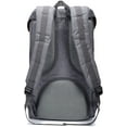 thumbnail image 5 of Mochila de viaje escolar KAUKKO para universidad flexible con portátil para 15", 22L (Oxford/Gris) KAUKKO K1023-grey, 5 of 5