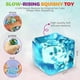 thumbnail image 2 of Stress Balls Ice Cube with Snowflakes, Slow Rise Squishy Fidget Toy, Anxiety Relief Sensory Calming Toys for Kids & Adults, Classroom Prizes, 2 of 5