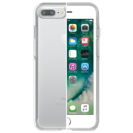 OtterBox - Symmetry Series Clear Graphics Case for Apple® iPhone® 7 Plus and 8 Plus - Clear Crystal