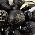 thumbnail image 5 of Adornos de bolas navideñas, 65 piezas, irrompibles, festivos, para colgar en bodas, decoración de árbol de Navidad, 5 of 5